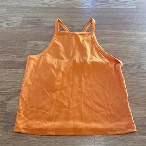 Orange tank top